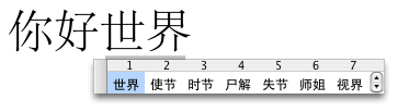Illustrator CS2で中国語