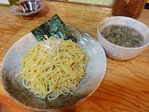 実咲庵・油かすつけ麺